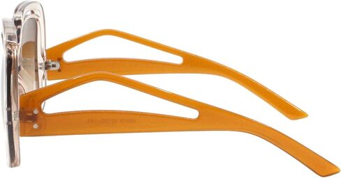 PASTL Women’s Oversized Square Sunglasses Vintage Retro Design Bold Cutout Frame UV400 in Kuwait