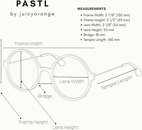 PASTL Women’s Oversized Square Sunglasses Vintage Retro Design Bold Cutout Frame UV400 in Kuwait