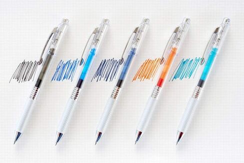 Pentel Energel Infree Gel Ink Ballpoint Pen 0.5mm, Needle Tip, Turquoise blue Ink, 5 pen set(Japan Import) in Kuwait