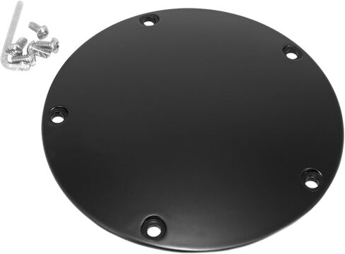 Stain Black Domed Derby Cover Fits For Harley Big Twin 1999-later 5 Hole in Kuwait