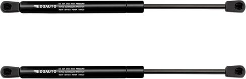Qty2 Universal Lift Support Struts Spring Damper Shock Extended Length 11Inch, Compressed Length 7.42 Inch Force 26 LBS, 10mm Ball Socket for Window, Tool Box, Truck Cap，Camper Shell 6917 in Kuwait