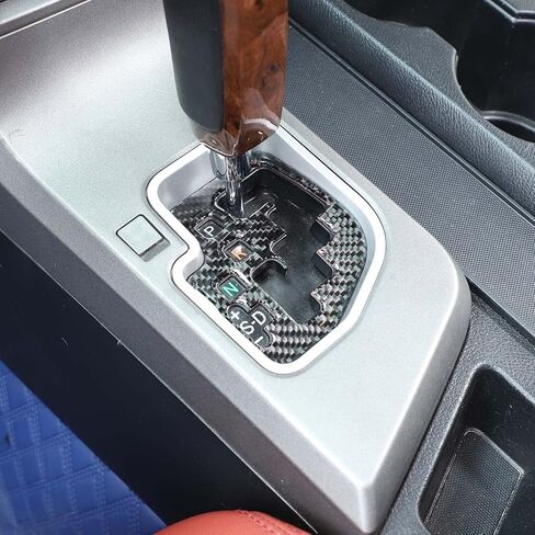 Gear Indicator Frame Sticker Trim for Toyota Tundra 2007-2013 Center Consoles Accessories, Real Carbon Fiber Automotive Interior Decorative Cover in Saudi Arabia