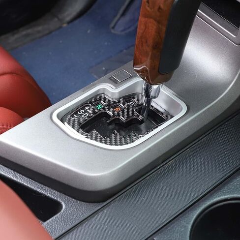 Gear Indicator Frame Sticker Trim for Toyota Tundra 2007-2013 Center Consoles Accessories, Real Carbon Fiber Automotive Interior Decorative Cover in Saudi Arabia