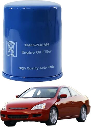 15400-PLM-A02 Engine Oil Filter for Acura 19-22 ILX,14-24 MDX,13-25 RDX,15-25 TLX,For 84-25 Accord,88-25 Civic,97-25 CR-V,07-20 Fit,16-25 HR-V,95-25 Odyssey,19-25 Passport,03-25 Pilot 1PCS in Kuwait
