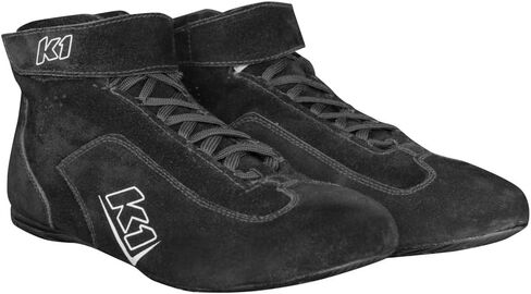 K1 Challenger Nomex® Youth Auto Racing Shoes - SFI 3.3/5 - Black - Size 5.5 in Kuwait