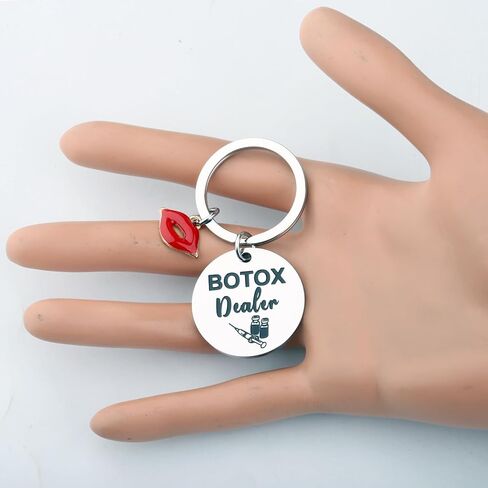 FAADBUK Plastic Surgeon Gift Beautician Gift Aestheticians Gifts Botox Nurse Gifts Botox Dealer Keychain in Saudi Arabia