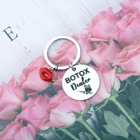 FAADBUK Plastic Surgeon Gift Beautician Gift Aestheticians Gifts Botox Nurse Gifts Botox Dealer Keychain in Saudi Arabia