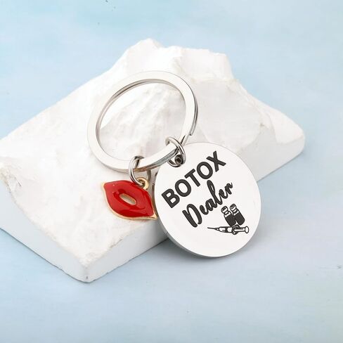FAADBUK Plastic Surgeon Gift Beautician Gift Aestheticians Gifts Botox Nurse Gifts Botox Dealer Keychain in Saudi Arabia