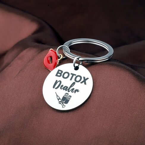 FAADBUK Plastic Surgeon Gift Beautician Gift Aestheticians Gifts Botox Nurse Gifts Botox Dealer Keychain in Saudi Arabia