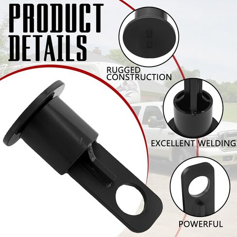 5th Wheel Lifting Bracket Wheel Lifting Hook Trailer Hitch Fifth Wheel Hitch Lifting Bracket 500lb Load Capacity Replace Number 6100 (Red) in Kuwait