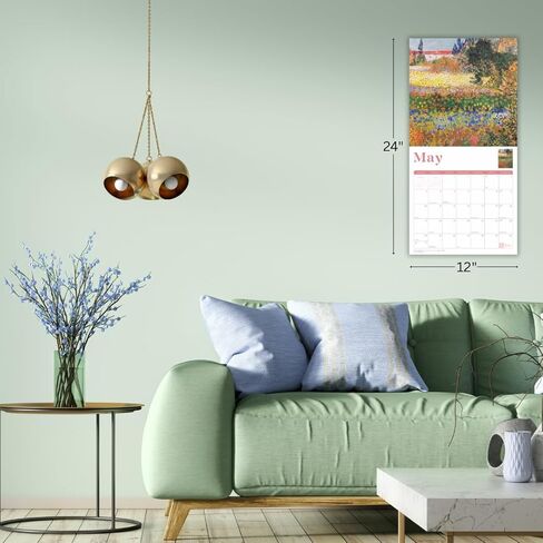 Mountains 2026 Calendar | 2026 Wall Calendar | Monthly Planner | Planner 2026-2027 | Marble City Press | 12" x 24" | Sustainable | Plastic Free | Printed on Thick Art Paper in Kuwait