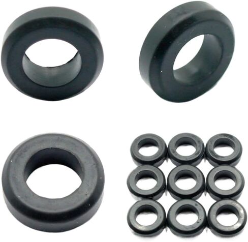 50 PCS Lower Rubber Seals 23291-23010 23291-41010 16x8 8x5 5mm Compatible With Automotive Motorcycle Parts For Part Number 23291-23010 23291-41010 in Saudi Arabia