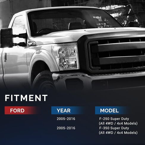 5 قطعة 4WD الجبهة الخارجي التعادل رود نهاية عدة ل 2005-2016 فورد F250 F350 سوبر واجب التعادل قضبان عدة مع تعديل كم سحب رابط استبدال in Saudi Arabia