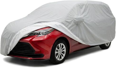 CarsCover Custom Fit 2004-2024 Toyota Sienna Mini Van Car Cover Heavy Duty All Weatherproof Ultrashield Minivan Covers in Kuwait
