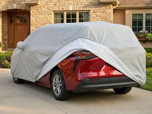 CarsCover Custom Fit 2004-2024 Toyota Sienna Mini Van Car Cover Heavy Duty All Weatherproof Ultrashield Minivan Covers in Kuwait