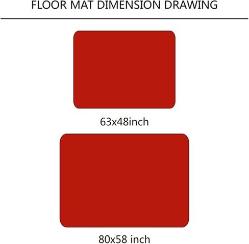 ALAZA Multiplication Table Math Area Rug Rugs for Living Room Bedroom 4'10" x 6'8" in Saudi Arabia