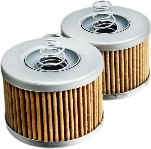 فلتر زيت المحرك 1570120 متوافق مع Royal Enfield Classic 350 2022-2024، Hunter 350 2023-2024، Meteor 350cc 2021-2024 (2) in Kuwait