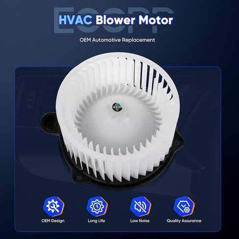 ECCPP 700222 AC Heater Blower Motor Fit for 1989 Chrysler Daytona/2007-2010 Hyundai Elantra/2011-2013 for Hyundai Equus/2009-2013 for Hyundai Genesis/2007-2009 for Hyundai Santa Fe/2007-2012 Veracruz in Saudi Arabia