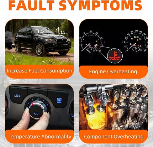 64116910544 Coolant Water Control Valve Compatible with BMW X5 E53 E70 F15 2004-2013, X6 E71 F16 2008-2014 Heater Control Valve Replace OE 1147412166 EHV102 V20771011C in Kuwait