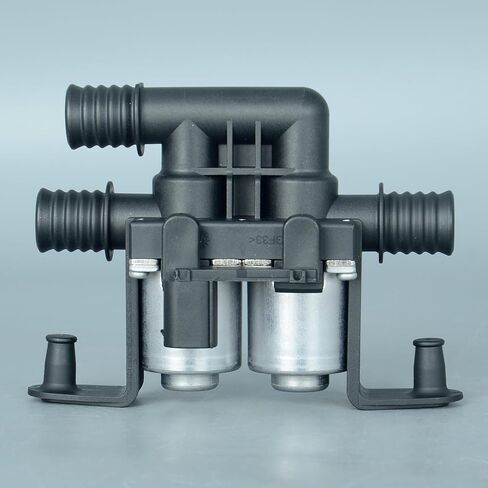 64116910544 Coolant Water Control Valve Compatible with BMW X5 E53 E70 F15 2004-2013, X6 E71 F16 2008-2014 Heater Control Valve Replace OE 1147412166 EHV102 V20771011C in Kuwait