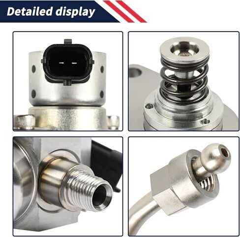 High Pressure Fuel Pump 12697966 Fit for Chevrolet GMC Cadillac Sierra Silverado 1500 Savana Express Tahoe Yukon Suburban Escalade 2014-2020 4.3L 5.3L 6.2L GDI Direct Injection Pump 12744840 in Kuwait