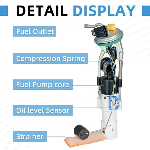 703500766 703500781 Upgraded Fuel Pump Assembly Compatible with Can-Am Outlander 400 500 650 800 2009-2011 Can-Am 500 800 2009-2011 in Kuwait
