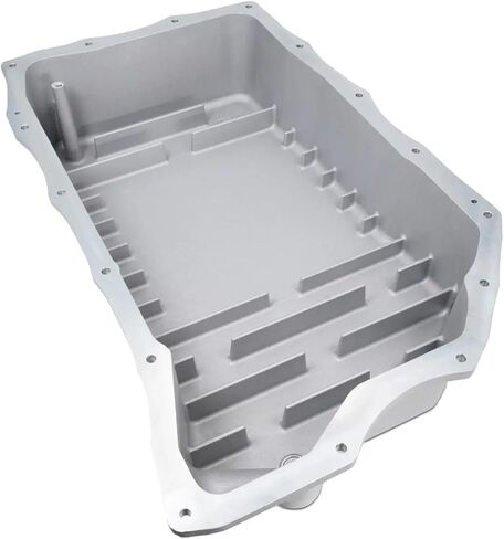 PPE Heavy Duty Cast Aluminum Deep Transmission Pan (BRUSHED) 128051410 Compatible for 2020+ GM/Chevy with Allison 10L1000 Transmission in Kuwait