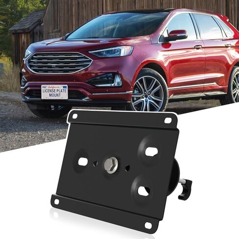 No Drill Front License Frame Compatible with Ford Edge 2nd gen ST, Escape 4th gen, Expedition 4th gen, Explorer 6th gen Anti-Theft License Plate Grille Mount Holder Rattle-Proof Car Accessorie in Saudi Arabia