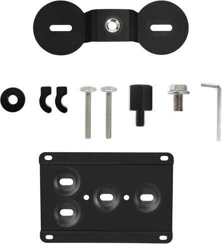 No Drill Front License Frame Compatible with Ford Edge 2nd gen ST, Escape 4th gen, Expedition 4th gen, Explorer 6th gen Anti-Theft License Plate Grille Mount Holder Rattle-Proof Car Accessorie in Saudi Arabia