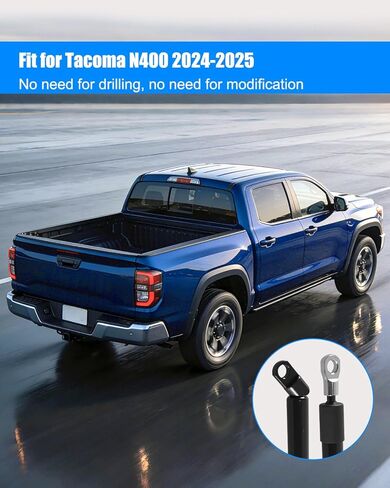 Tailgate Shock Absorber Fit for Toyota N400 Tacoma 2024 2025 not Fit for N300, Rear Gas Dampers Springs Kit, No-Drill Bolt-on in Saudi Arabia