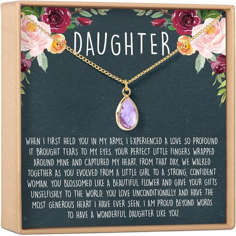 Dear Ava Infinity Cross Necklace For Daughter | Modern Jewelry Pendant with Heartfelt Card | Sterling Silver Gift For Women and Girls | Birthday Wedding Necklaces for Her in Saudi Arabia