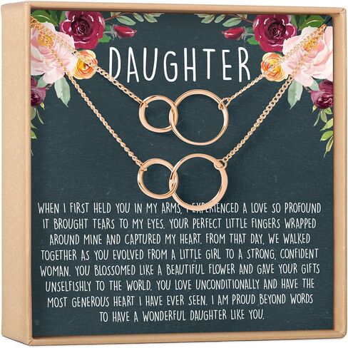 Dear Ava Infinity Cross Necklace For Daughter | Modern Jewelry Pendant with Heartfelt Card | Sterling Silver Gift For Women and Girls | Birthday Wedding Necklaces for Her in Saudi Arabia