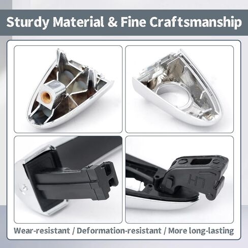 4 قطع 82651-3W010 مقبض الباب الخارجي متوافق مع كيا سبورتاج 2011 2012 2013 2014 2015 2016، استبدل 82661-3W010 83651-3W010 83661-3W010 جانب الركاب الأمامي والخلفي in Kuwait