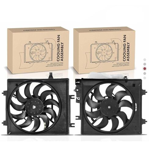 قطع غيار للمبرد ومروحة مكثف مكيف الهواء مع كفن لسوبارو فورستر 2019-2021 H4 2.5L Mod-A58PP-108586 in Saudi Arabia