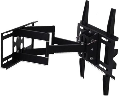 DL-D-109MT 80 كجم 75 "65" 55 "660x500 قابل للسحب الثقيلة سوينغ الذراع مزدوج الذراع كامل الحركة تلفاز LCD جدار جبل قوس LED قوس in Saudi Arabia