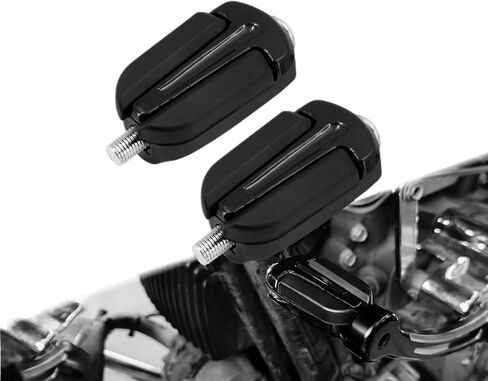زوج واحد من أوتاد ناقل الحركة للدراجة النارية من أجل Harley for Sportster لـ XL للتجول لـ FLH لـ Softail لاختراق لـ Dyna (أوتاد ناقل الحركة السوداء) in Saudi Arabia
