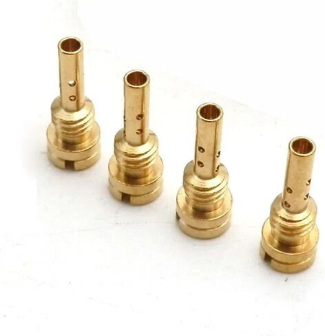 4pcs Slow Pilot Jet Available Size 30-80 for Keihin CV CVK FCR CARB N424-25 25B Downdraft Horizontal Jet distintivo in Saudi Arabia