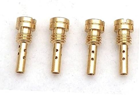 4pcs Slow Pilot Jet Available Size 30-80 for Keihin CV CVK FCR CARB N424-25 25B Downdraft Horizontal Jet distintivo in Saudi Arabia