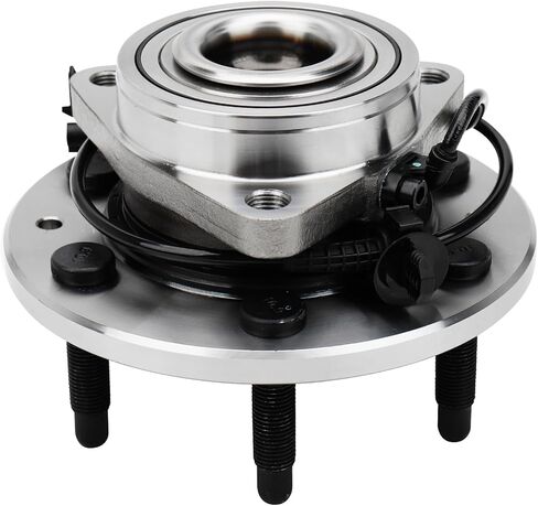 MAYASAF 515097 [RWD فقط] مجموعة محمل محور العجلة الأمامية 6 عروات مع ABS لسيارة Chevy 2007-2013 Tahoe/Silverado(Suburban) 1500/Avalanche، 07-14 Escalade (ESV/EXT)، 07-14 Sierra 1500/Yukon(XL) ) 1500 in Saudi Arabia