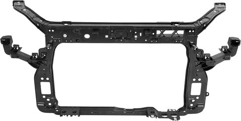 Radiator Support Compatible with 2012-2013 Kia Soul Replacement for KI1225160 641012K050 Steel & Plastic Electrophoresis Primed Black Radiator Mounts in Kuwait