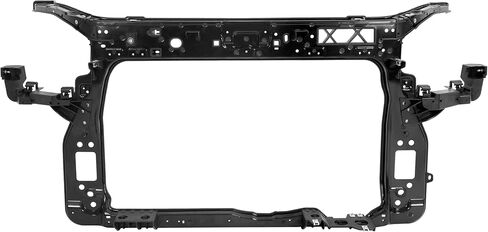 Radiator Support Compatible with 2012-2013 Kia Soul Replacement for KI1225160 641012K050 Steel & Plastic Electrophoresis Primed Black Radiator Mounts in Kuwait