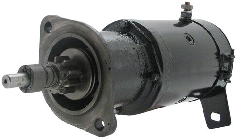 New 12 Volt Conversion Starter Made in The USA! for Willys Jeep L4 2.2L 2197cc 134cid 1946 1947 1948 1949 1950 1951 1952 Replaces 46-29 MZ4113 S-5043 44-9808 91-06-1852 MZ4199 3322N-12V-USA in Saudi Arabia