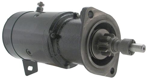 New 12 Volt Conversion Starter Made in The USA! for Willys Jeep L4 2.2L 2197cc 134cid 1946 1947 1948 1949 1950 1951 1952 Replaces 46-29 MZ4113 S-5043 44-9808 91-06-1852 MZ4199 3322N-12V-USA in Saudi Arabia