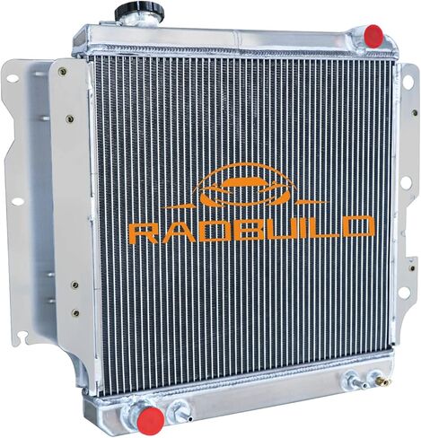 CU2101 3 صف جميع مشعاع ألومنيوم لـ 1987-2006 2000 Jeep TJ YJ Wrangler 2.4 2.5L L4 GAS/4.0 4.2L L6 GAS مشعات كفن مروحة التتابع عدة 1988 89 90 91 92 93 94 95 96 97 98 99 01 02 03 04 05 in Kuwait