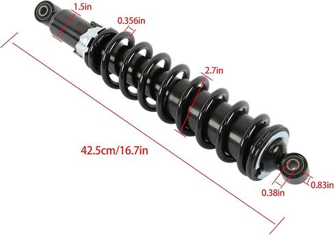 Front Shocks 51400-HN0-671 51400-HN0-A01 Replacement for Honda Foreman 450 1998-2003 in Kuwait