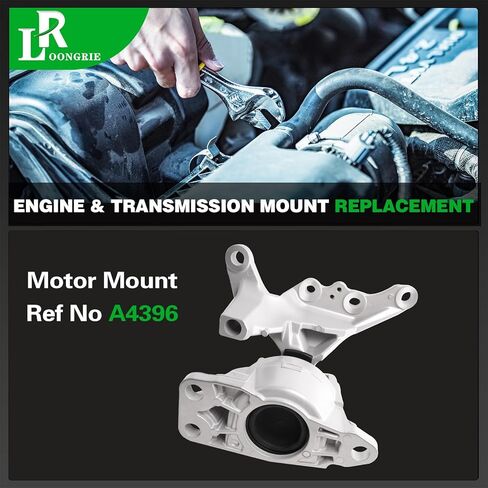 Engine Motor and Trans Mounts Compatible with 2017-2022 Qashqai & 2017-2022 Rogue Sport 2.0L L4 Engine,Replace OE A4396 112104BB0B,Set of 1 in Saudi Arabia