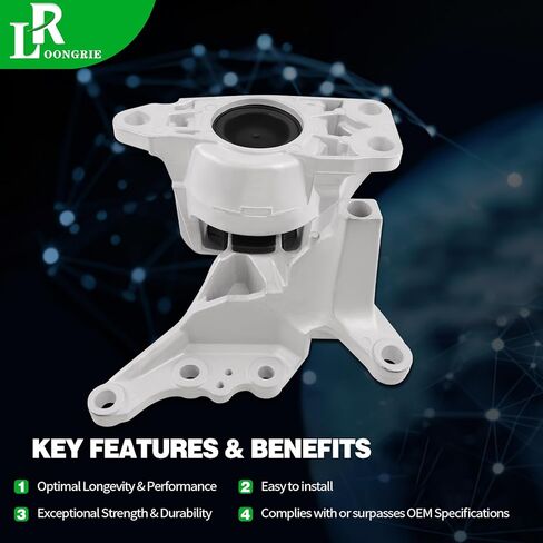 Engine Motor and Trans Mounts Compatible with 2017-2022 Qashqai & 2017-2022 Rogue Sport 2.0L L4 Engine,Replace OE A4396 112104BB0B,Set of 1 in Saudi Arabia