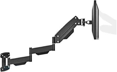17-27 Inch Extra Long Gas Spring Arm Wall Mount Monitor Bracket Full Motion Heavy Duty LCD TV Mounting Bracket LG312 Load Bearing 2-9 kg in Saudi Arabia
