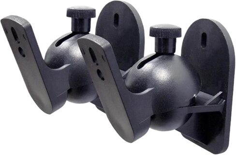 1 pair = 2 pieces Surround Sound Stand Speaker Bracket Wall Mount Tilt Swivel Bracket S03 in Saudi Arabia