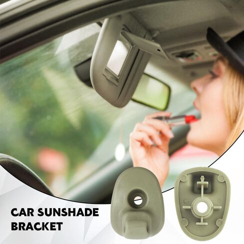 قطعتان من مشبك واقي السيارة، مشابك حاجب الشمس للسيارة، خطاف حامل قناع مطور مناسب لسيارة جيب ليبرتي 2005-2012 ودودج نيترو 2008-2012 يستبدل OEM # 1AR26BD1AA 1AR26DW1AA in Kuwait